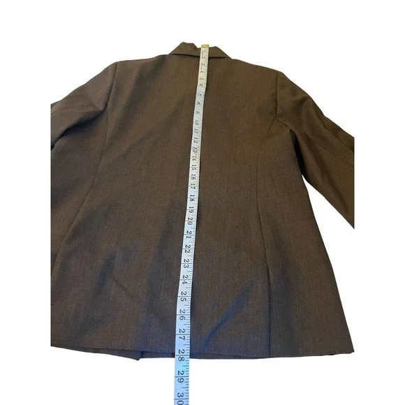 Pendleton Vintage Blazer Button Up High Neck Virgin Wool Women’s Petite Small - Picture 3 of 7